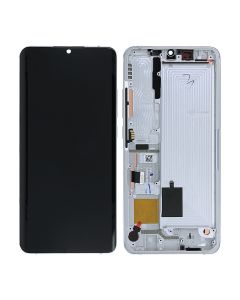 Xiaomi Mi Note 10/Note 10 Pro Skärm med LCD Display Original - Vit