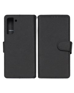 Samsung Galaxy S21 Plånboksfodral med Stativ - Svart- G-SP.se