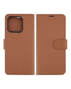 Xiaomi Redmi 12c Plånboksfodral med Stativ - Brun