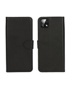 Samsung Galaxy A22 5G Plånboksfodral med Stativ - G-SP Svart- G-SP.se