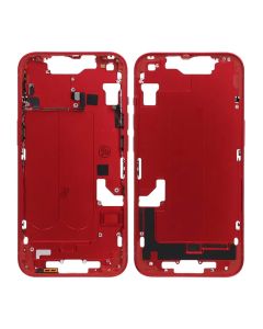 iPhone 14 Baksida med Komplett Ram OEM - Röd