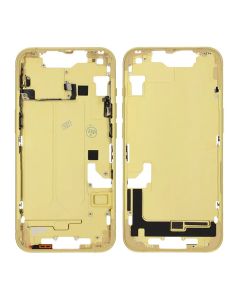 iPhone 14 Baksida med Komplett Ram OEM - Gul