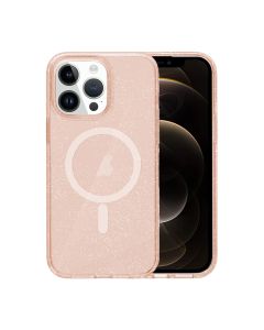 iPhone 12 Pro Max Mobilskal Glitter Magsafe - Guld