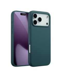 Rvelon Mobilskal Silikon MagSafe för iPhone 17 Pro - Grön