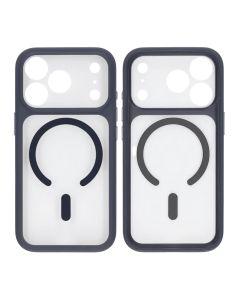 Skal för iPhone 17 Pro med MagSafe & Kameraskydd med Blå