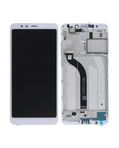 Xiaomi Redmi 5 Display med LCD Skärm Original - Vit