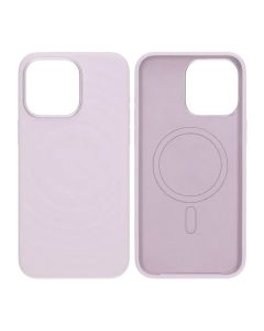 Mobilskal Silikon för iPhone 15 Pro Max - Lila med Kameraskydd