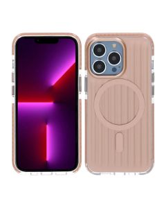 Mönstrat TPU Skal till iPhone 13 Pro med MagSafe - Guld