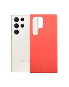 Samsung Galaxy S23 Ultra Silikonskal Rvelon - Rosa- G-SP.se