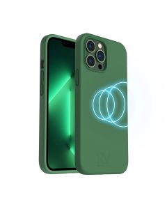 iPhone 14 Pro Max Silikonskal Rvelon MagSafe - Grön- G-SP.se