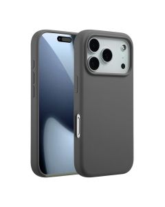 Rvelon Mobilskal Silikon MagSafe för iPhone 17 Pro - Grå