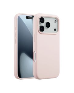 Rvelon Mobilskal Silikon MagSafe för iPhone 17 Pro - Ljusrosa