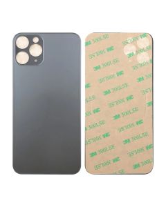 iPhone 11 Pro Baksida Glas med Självhäftande tejp - Svart