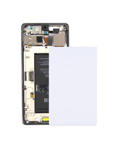 Google Pixel 6A Baksida/Batterilucka - Vit- G-SP.se