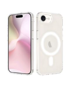Mobilskal Stöttåligt Magsafe för iPhone 16e - Transparent