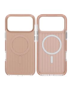 Mobilskal Korrugerad Magsafe för iPhone 17 Pro Max - Guld