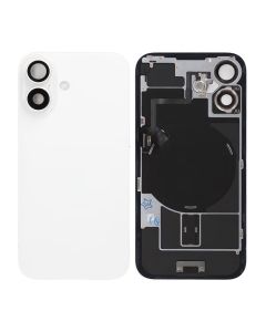 iPhone 16 Baksida Glas - Vit