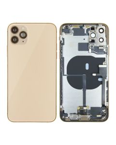 iPhone 11 Pro Max Baksida med Komplett Ram - Guld- G-SP.se
