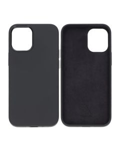 iPhone 12 Mini Mobilskal Silikon Rvelon - Svart