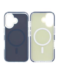 Mobilskal TPU Bumper med Magsafe för iPhone 17 - Blå