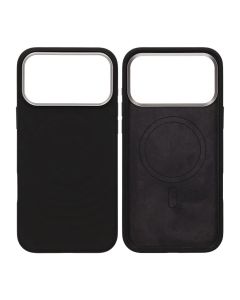 Mobilskal Silikon med Magsafe för iPhone 17 Pro Max - Svart