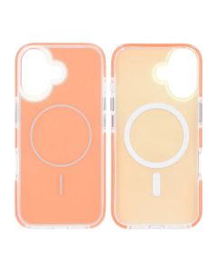 Mobilskal TPU Bumper med Magsafe för iPhone 17 - Orange