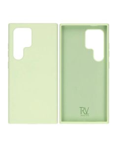 Samsung Galaxy S24 Ultra Mobilskal Silikon Rvelon - Limegrön