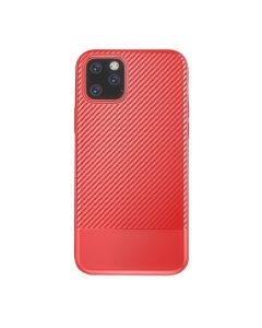 Mobilskal Kolfiberfilm iPhone 11 Pro Max - Röd- G-SP.se