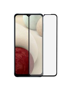 Skärmskydd Samsung A12 - 3D Härdat Glas Svart- G-SP.se