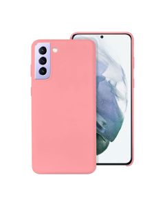 Samsung Galaxy S21 Plus Silikonskal - Rosa- G-SP.se