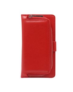 iPhone 6/6S Plånboksfodral Handväska med Avtagbart Skal - Röd- G-SP.se