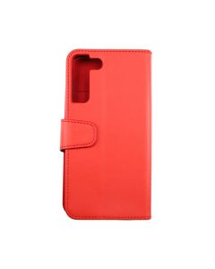 Samsung S22 Plånboksfodral med Extra Kortfack Rvelon - Röd- G-SP.se