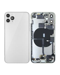 iPhone 11 Pro Baksida med Komplett Ram - Vit- G-SP.se