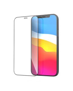 Skärmskydd iPhone 12/12 Pro - 3D Härdat Glas Svart (miljö)- G-SP.se