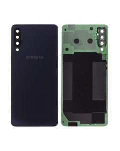 Samsung Galaxy A7 2018 (SM-A750F) Baksida Original - Svart- G-SP.se
