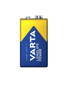 Varta Alkalisk Longife Power Batteri 9V  1-pack