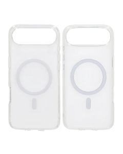 Mobilskal TPU med Magsafe för iPhone Air - Vit/Transparent