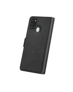 Samsung A21s Plånboksfodral Magnet Rvelon - Svart- G-SP.se