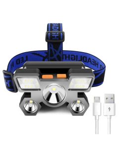 Pannlampa LED Camping Uppladdningsbar 5 Lampor