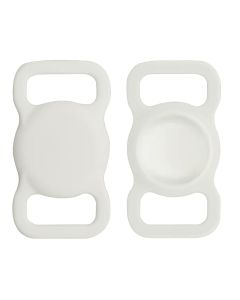 AirTag Fodral Silikon - Vit