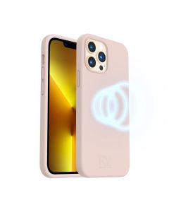 iPhone 14 Pro Silikonskal Rvelon MagSafe - Sand Rosa- G-SP.se
