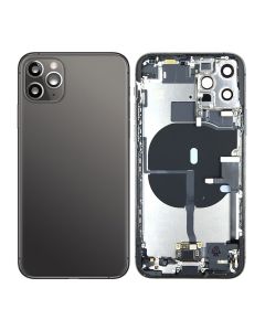 iPhone 11 Pro Baksida med Komplett Ram - Svart- G-SP.se