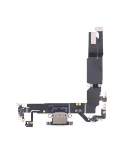 iPhone 16 Laddningskontakt Flexkabel Original - Vit