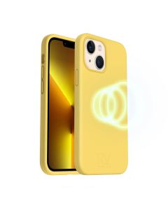 iPhone 14 Silikonskal Rvelon MagSafe - Gul- G-SP.se