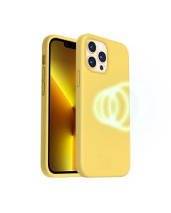 iPhone 14 Pro Max Silikonskal Rvelon MagSafe - Gul- G-SP.se