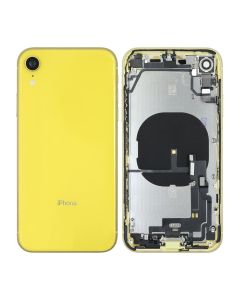 iPhone XR Baksida med Komplett Ram - Gul- G-SP.se