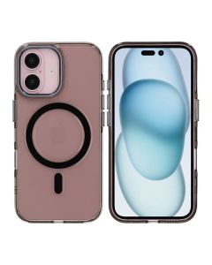 iPhone 16 Mobilskal TPU med Magnet Rvelon - Svart