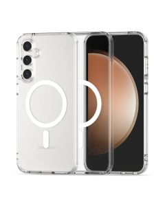 Samsung Galaxy S23 FE Mobilskal Hybrid med Magsafe - Transparent