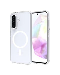 Rvelon Magsafe-skal för Samsung Galaxy A56 - Transparent