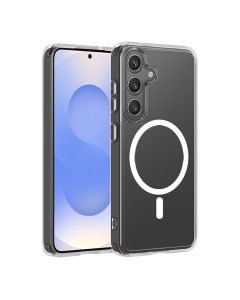 Rvelon Magsafe-skal för Samsung Galaxy S25 - Transparent